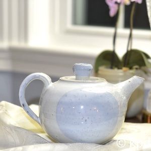 Vintage Blue Japanese Teapot